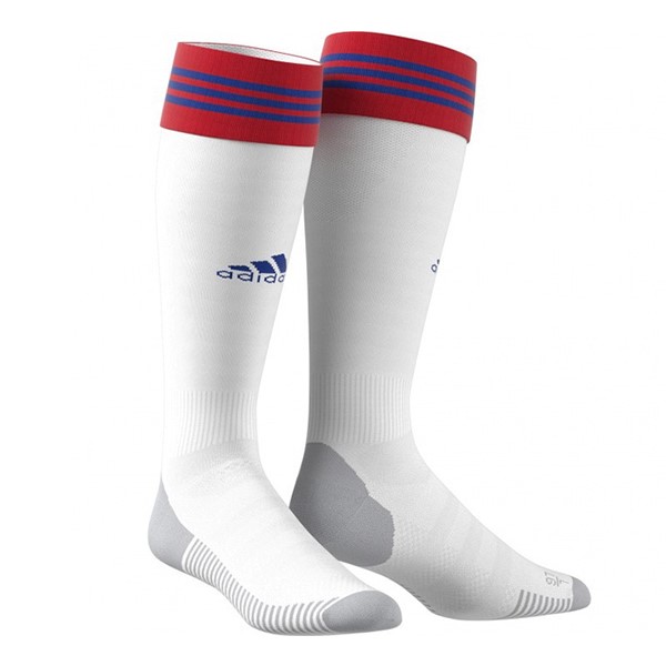 Calcetines Lyon 1ª 2018-2019 Blanco